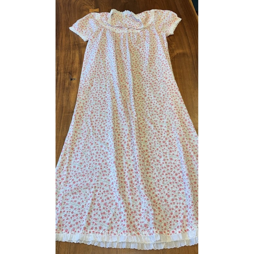 Lanz of Salzburg Nightgown Size Medium Cottagcore Grandma Milkmaid Tyrolean